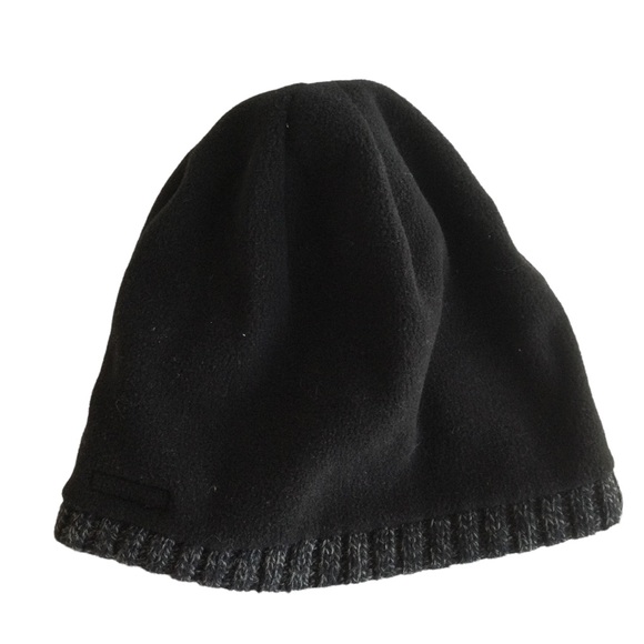 Turtlefur Dark Gray Fleece Lined Knit Cap - Picture 3 of 4